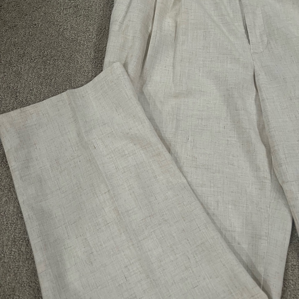 4.99Shipping! Unisex Untied Linen Pants 32x30 like new! - Picture 5 of 8